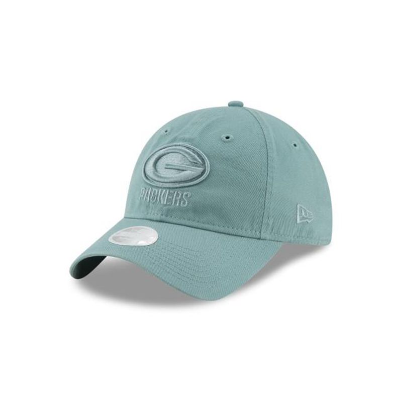 NFL Green Bay Packers Womens Core Classic Tonal 9Twenty Adjustable (WGO7569) - Blue New Era Caps